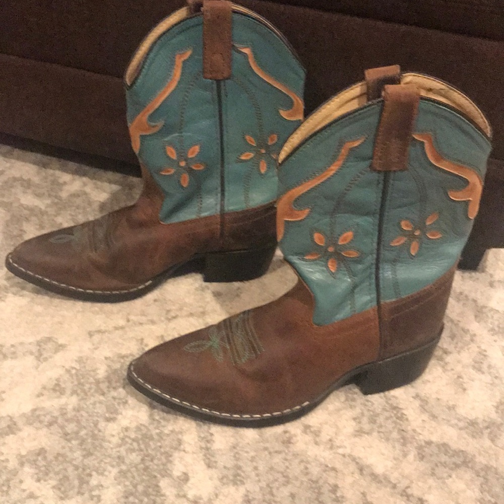 Smoky Mountain Kids Cowboy Boots size 2.5